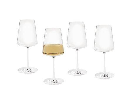 Better Homes & Gardens Flared Wine Glass With Stem, White