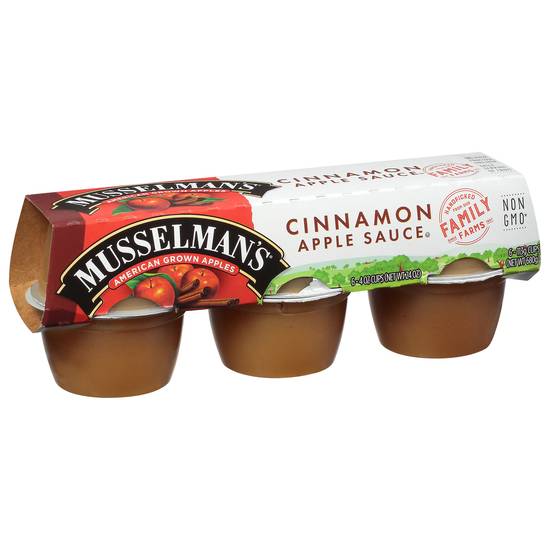 Musselman's Cinnamon Apple Sauce (6 ct)