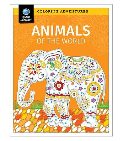 Rand McNally Coloring Adventures Animals Of the World