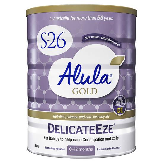 Alula Gold Delicateeze 0-12 Months Infant Formula 850g