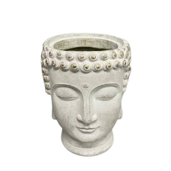 Hometrends Buddha Head Flower Pot (1 unit)