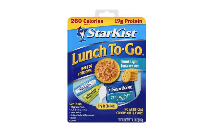 Starkist Lunch To Go Light Tuna, 4.1 oz
