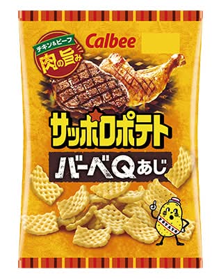カルビー サッポロポテト (バーベＱあじ)