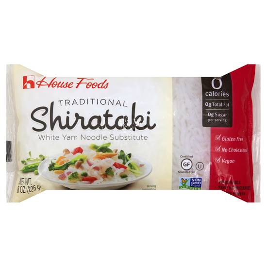 House Foods Traditional Shirataki White Yam Noodle Substitute