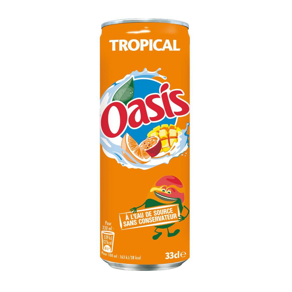 Oasis Tropical 33cl