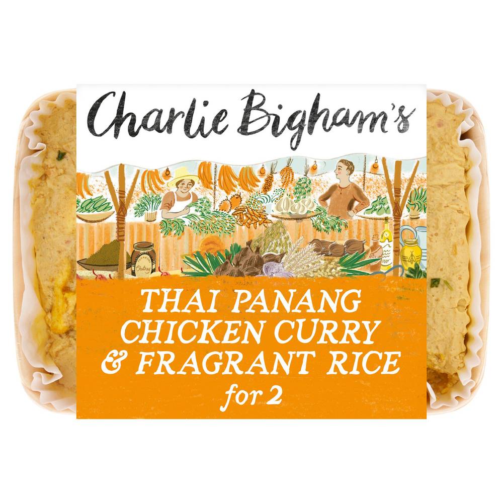 Charlie Bigham's Thai Panang Chicken Curry & Fragrant Rice 800g