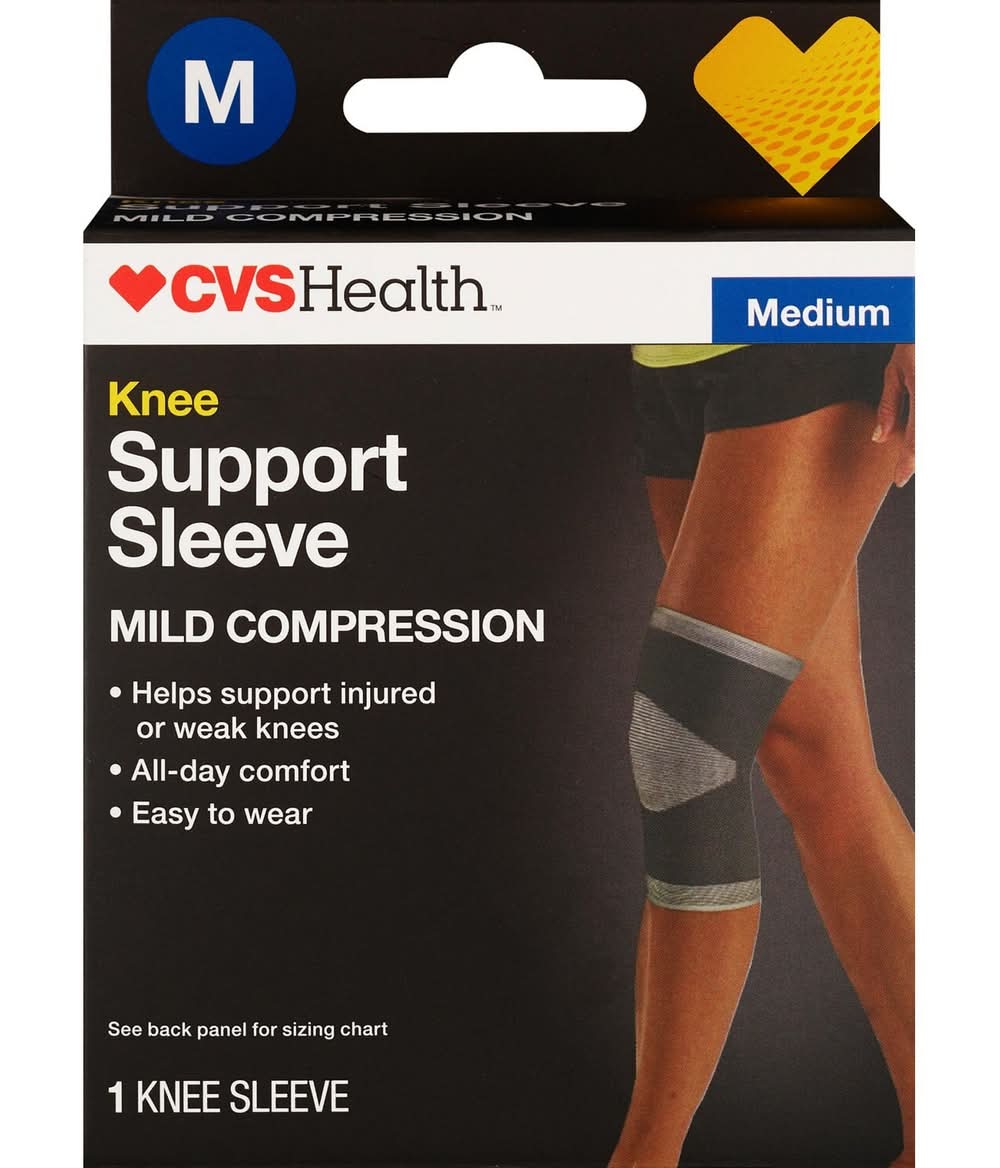 Cvs Knee Support Sleeve, Medium