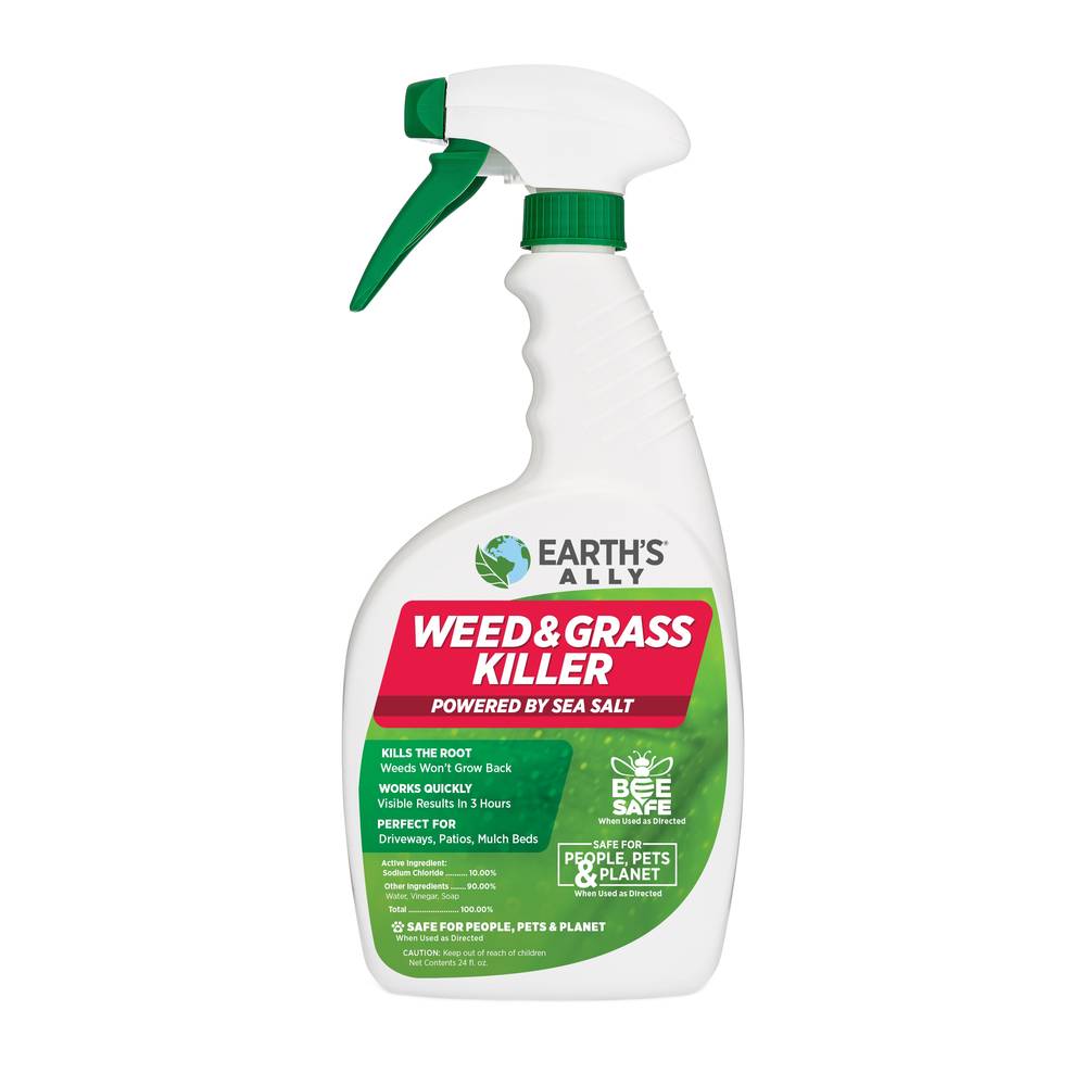 Earth's Ally Weed and Grass Killer 24-oz Organic Natural Trigger Spray Weed and Grass Killer | 10092