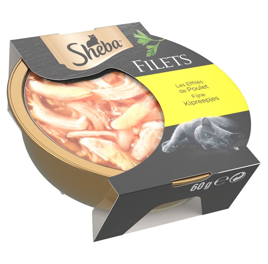Sheba Filets les Effilés de Poulet 60 g