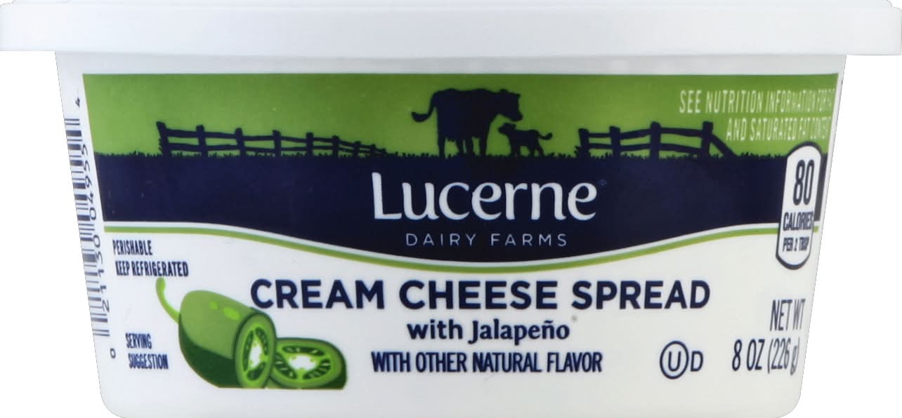 Lucerne Jalapeno Cream Cheese Spread (8 oz)