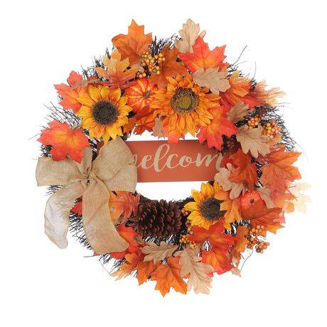 Bilingual Welcome Wreath