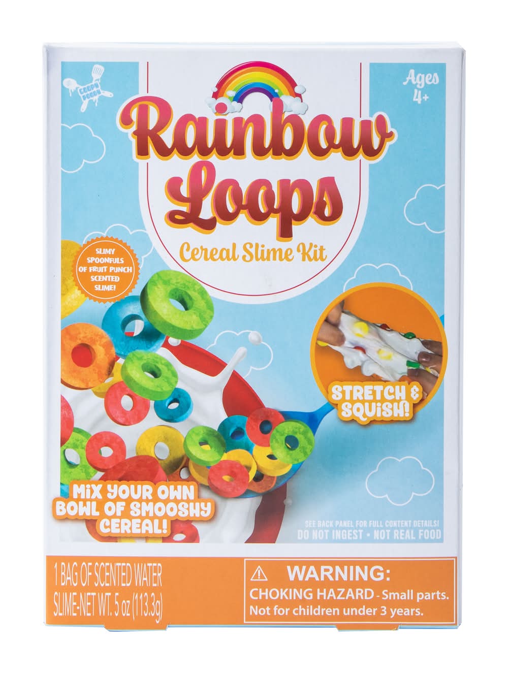 Goopy Foody™ Cereal Scented Slime Kit Rainbow Loops