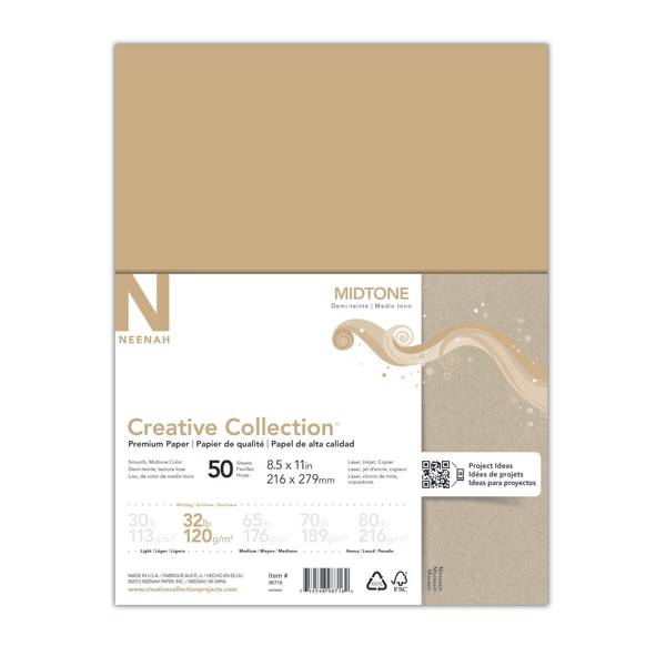 Neenah Paper Creative Collection Midtone Letter Size Paper ( 50 ct )