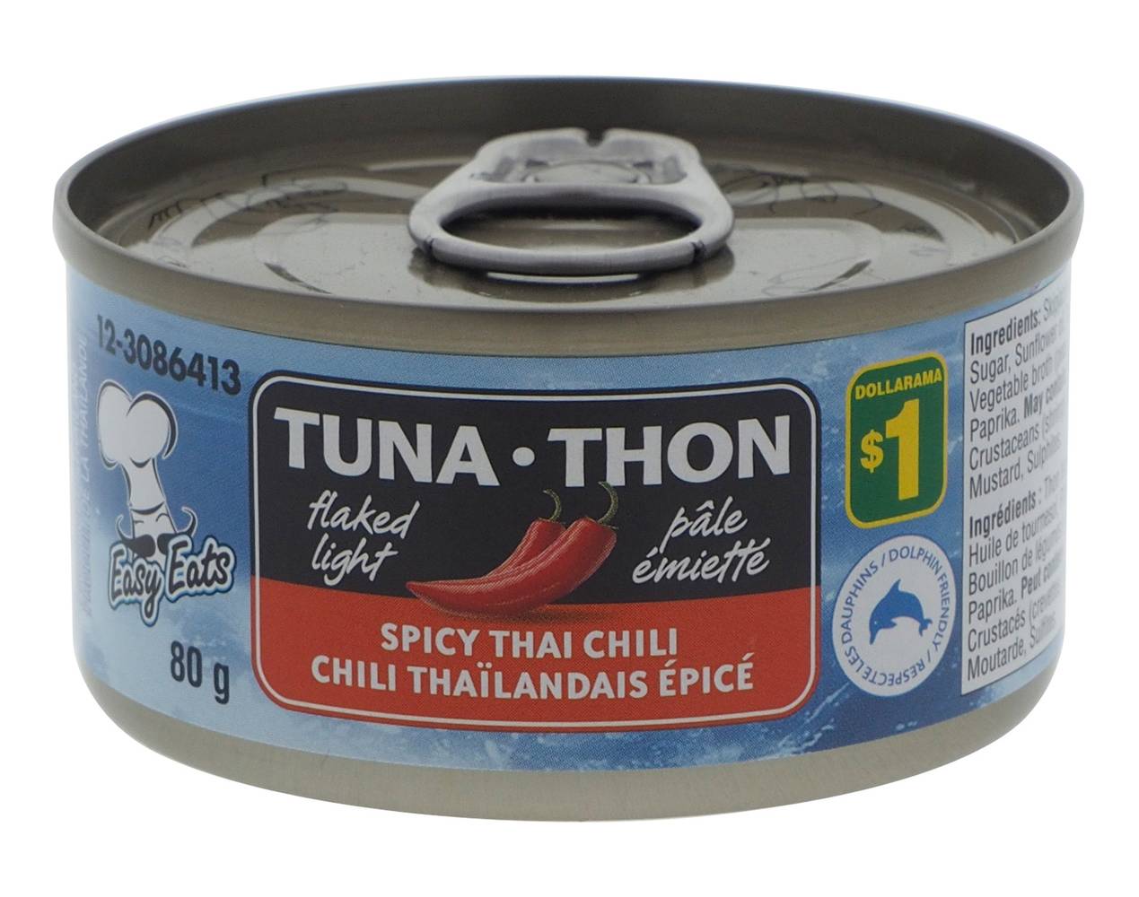 Easy Eats Flaked Light Tuna Spicy Thai Chili (80 g)
