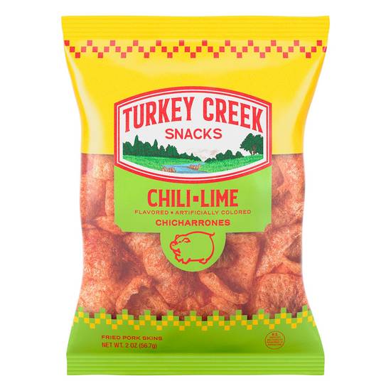 Turkey Creek Chili-Lime Chicharrones 2oz