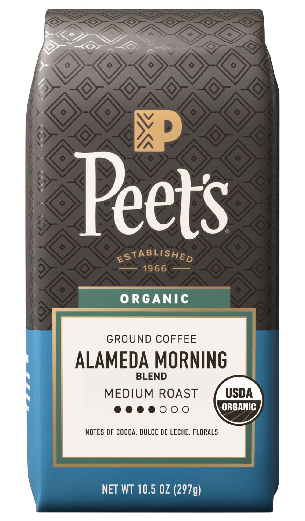 Peet's Coffee Alameda Morning Blend Medium Roast Ground Coffee (10.5 oz)