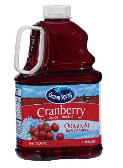 Ocean Spray - Cranberry Juice Cocktail - 3 Liter