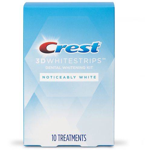 Crest 3D Whitestrips Noticeably White At-home Teeth Whitening - 10.0 ea