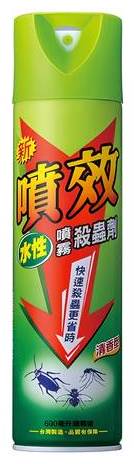 噴效水性殺蟲劑-清香型  600 ml#4710084168829