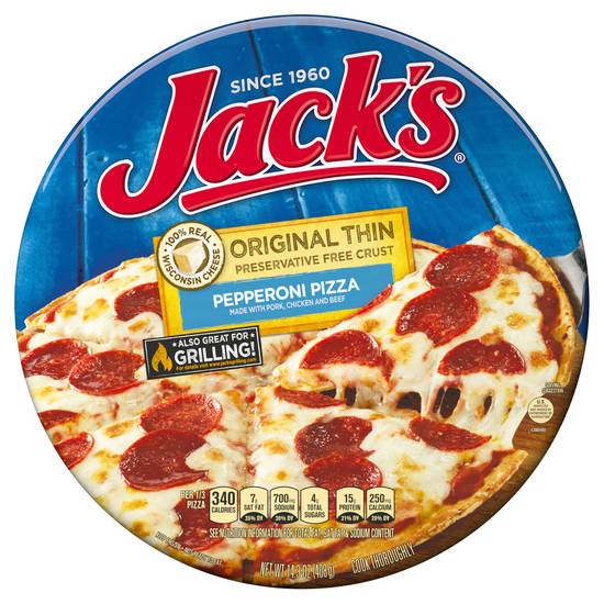 Jack's Original Thin Pepperoni Pizza