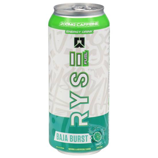 Ryse Fuel Baja Burst Energy Drink (16 fl oz)