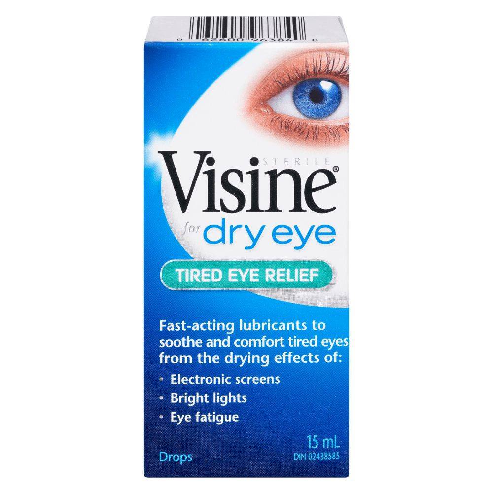 Visine Tired & Dry Eye Relief Drops (15 ml)