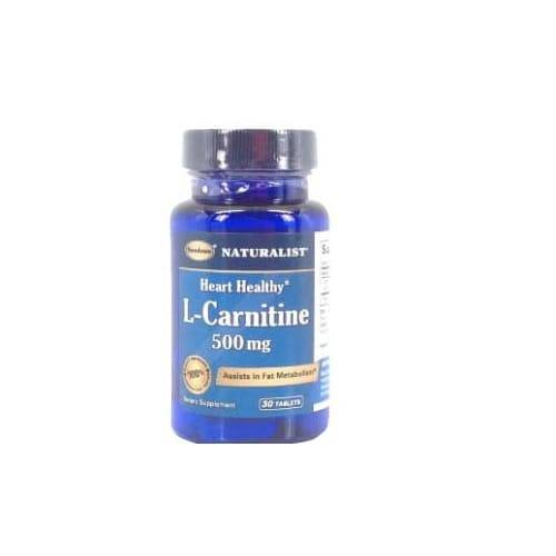 Naturalist 500 mg L-Carnitine (30 ct)