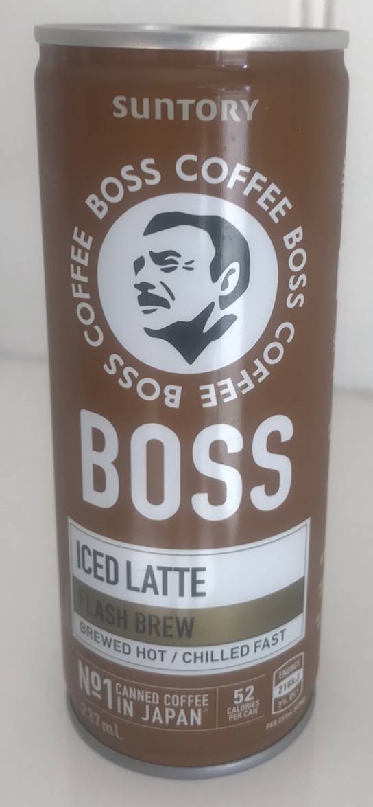 Boss Coffee Latte 237ml