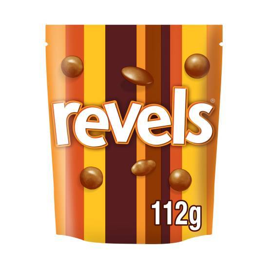 Revels Milk Chocolate With Raisins Coffee Orange Bites Pouch (112g)