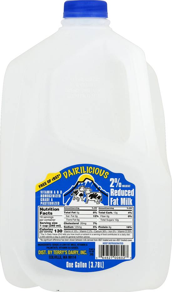Dairilicous Milk (1 gal)