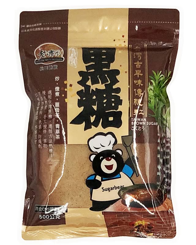 雅傳台灣傳統黑糖500g <500g克 x 1 x 1Pack包>