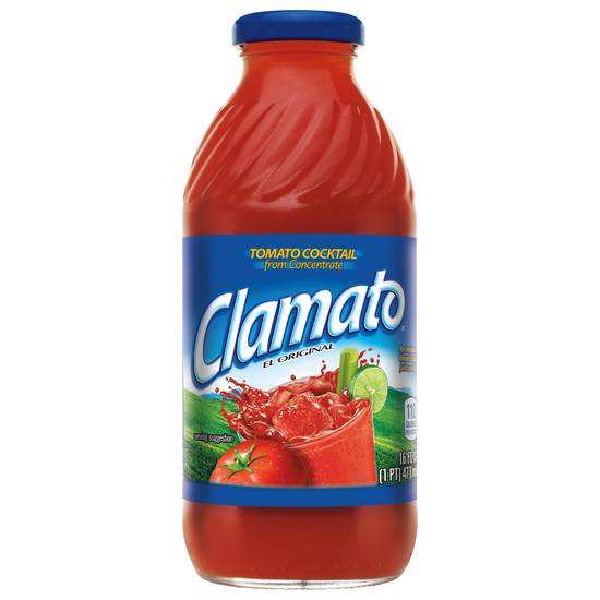 Clamato Original Tomato Juice From Concentrate (16 fl oz)
