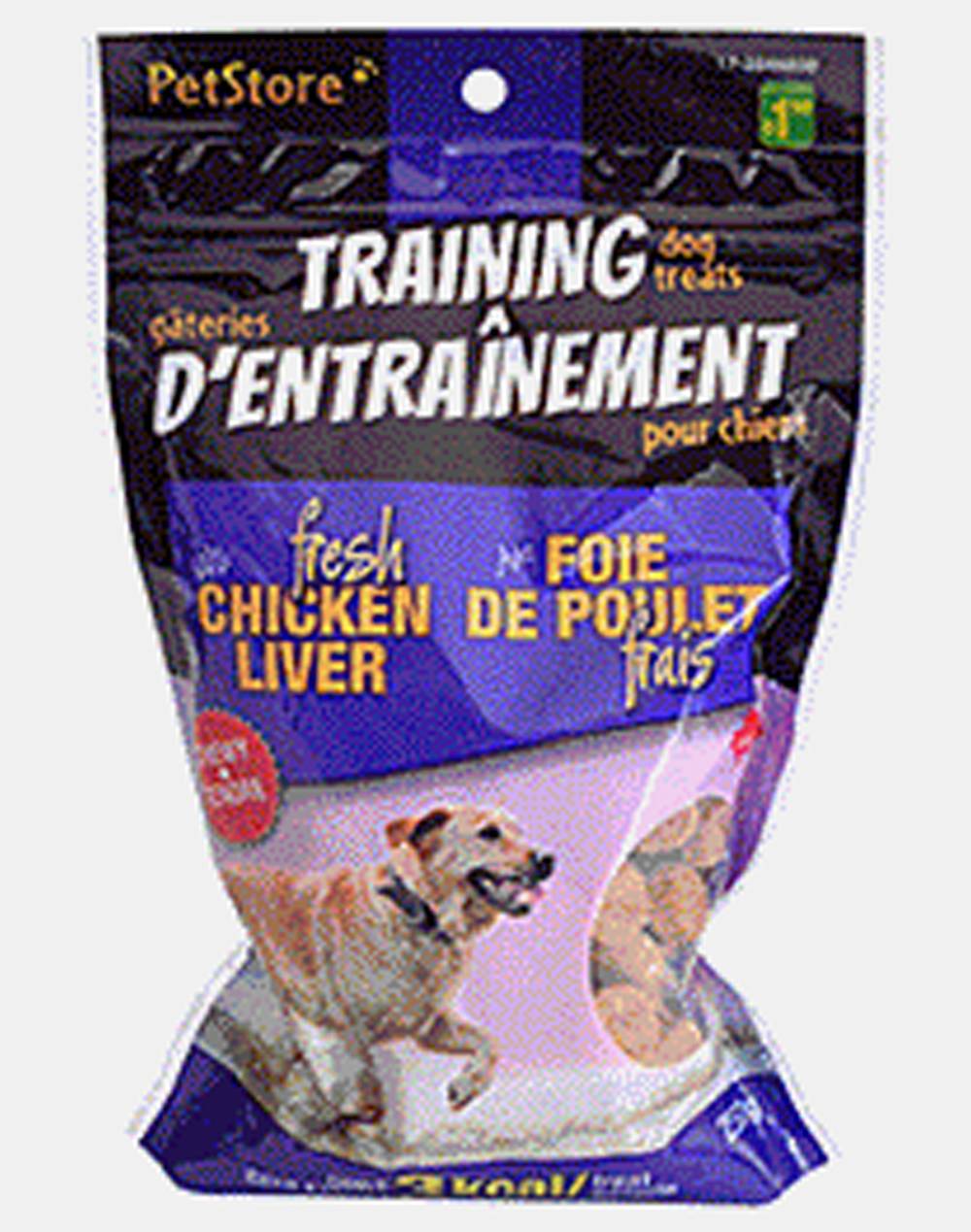 PetStore 100% Natural Dog Treats Fortraining , Chewy, Fresh Chicken Liver (250 g)