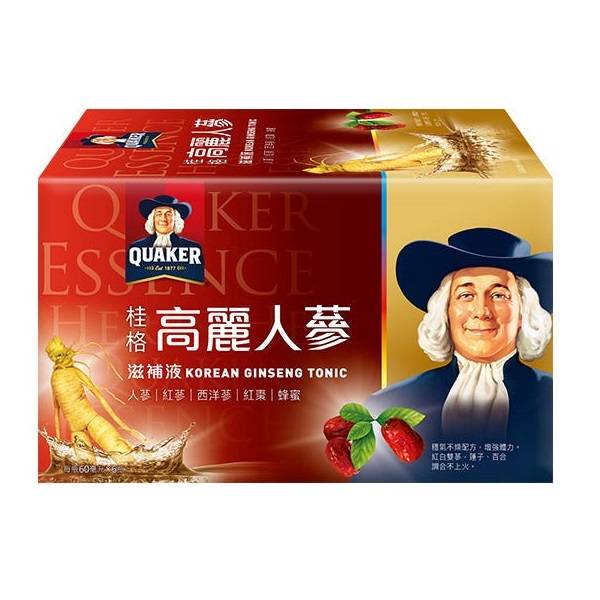 桂格高麗人蔘滋補液60ml*6 <60ml毫升 x 6 x 1Box盒>