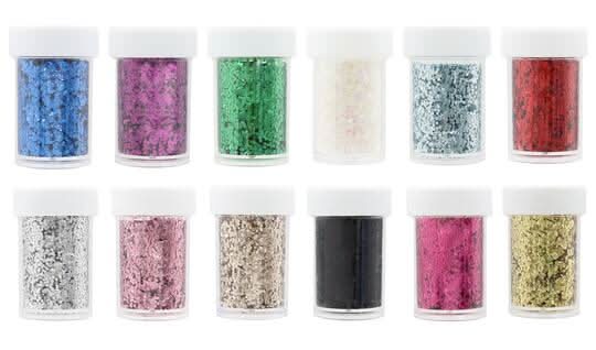 Creatology Fine Glitter Shaker pack, Assorted (4.6 oz, 12 ct)