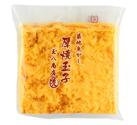 築地　玉八　玉子焼　半切　1本（280g）　J-086