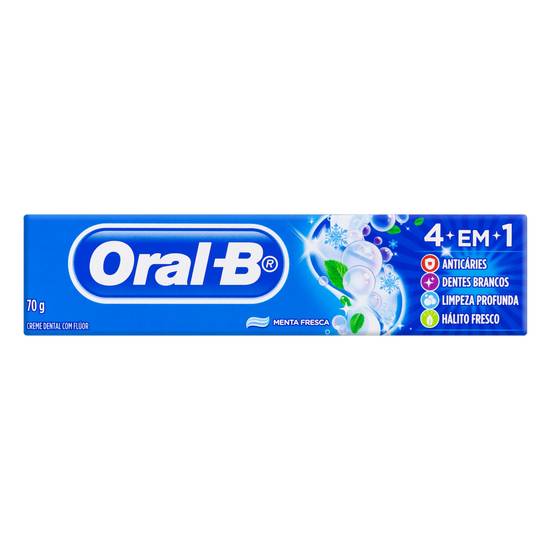 Oral-b creme dental 4 em 1 (70g)