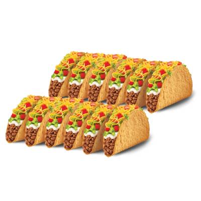 12 Pack Crunchy Tacos Supreme