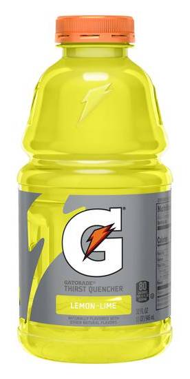Gatorade Sports Drink, Lemon Lime (32 fl oz)