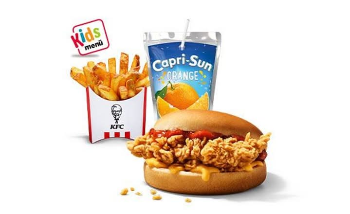 Kids Menü - Crispy Burger