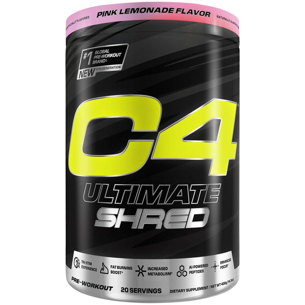 Cellucor C4 Ultimate Strength Pre Workout (14.3 oz) (lemonade)