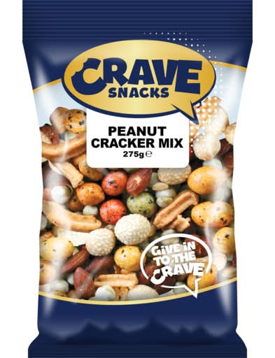 Crave Snacks Peanut Cracker Mix 275g