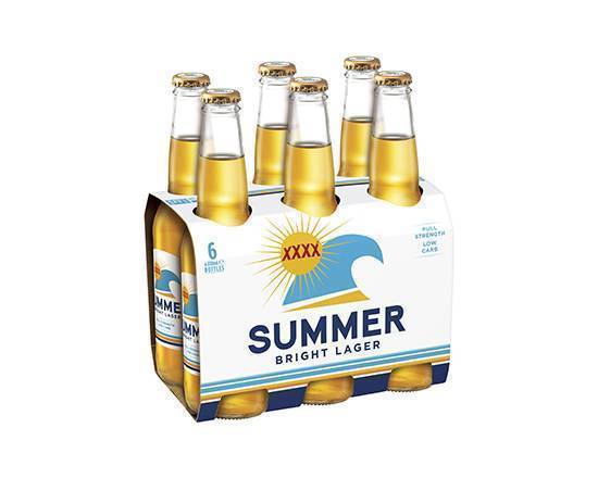 Summer Bright Lager Bottle 6x330mL