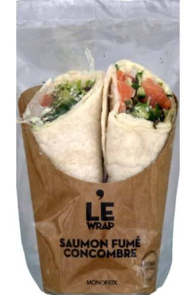 Monoprix - Wrap saumon fumé concombre (2)
