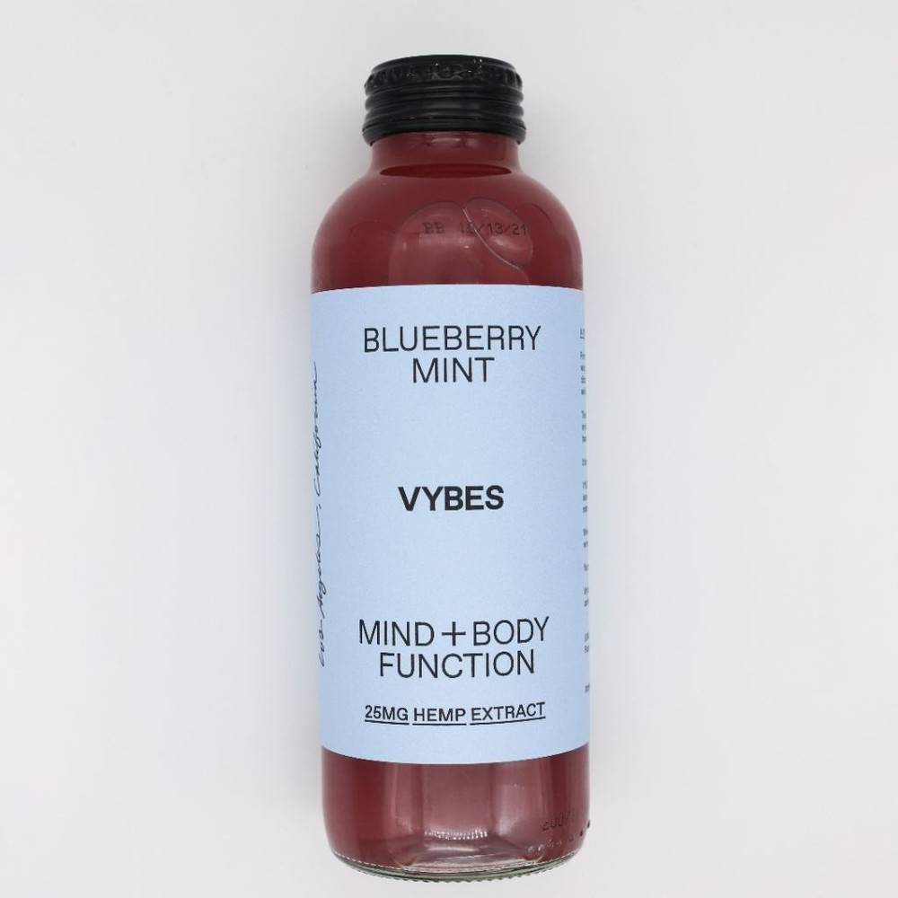 VYBES Mind and Body Function 25mg Hemp Extract, Blueberry-Mint