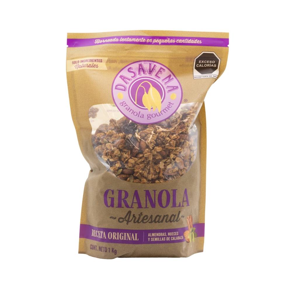 Dasavena granola gourmet receta original