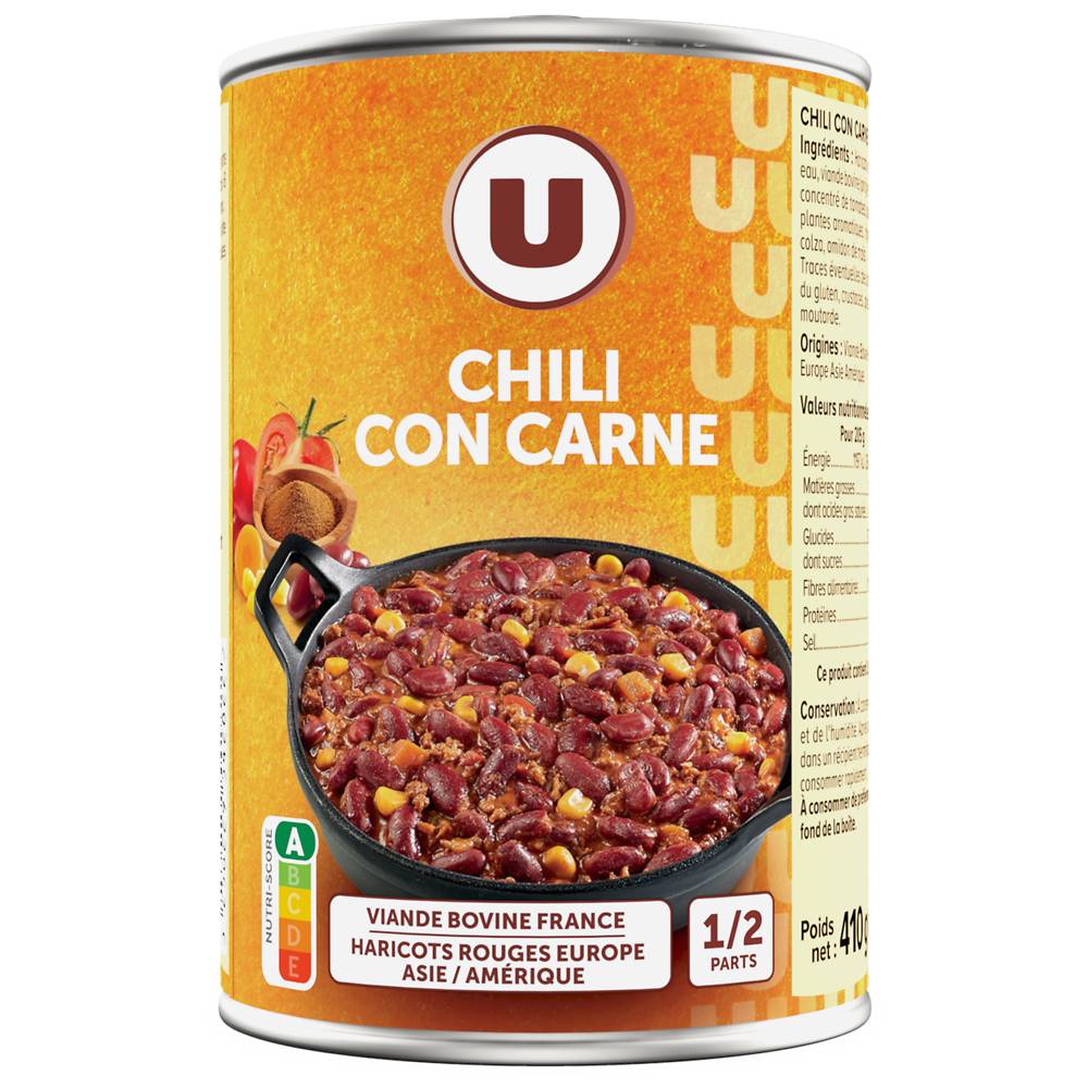 Produit U - Chili con carne