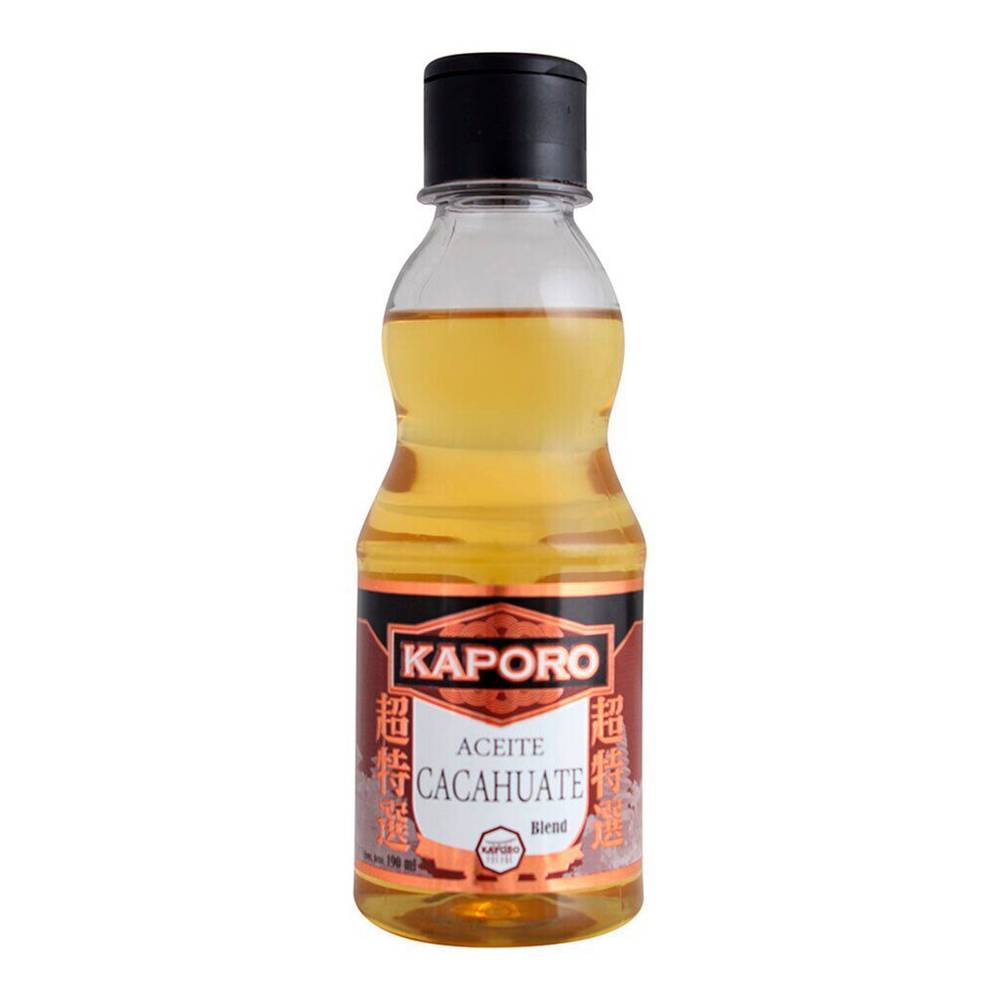 Kaporo · Aceite de cacahuate (190 ml)