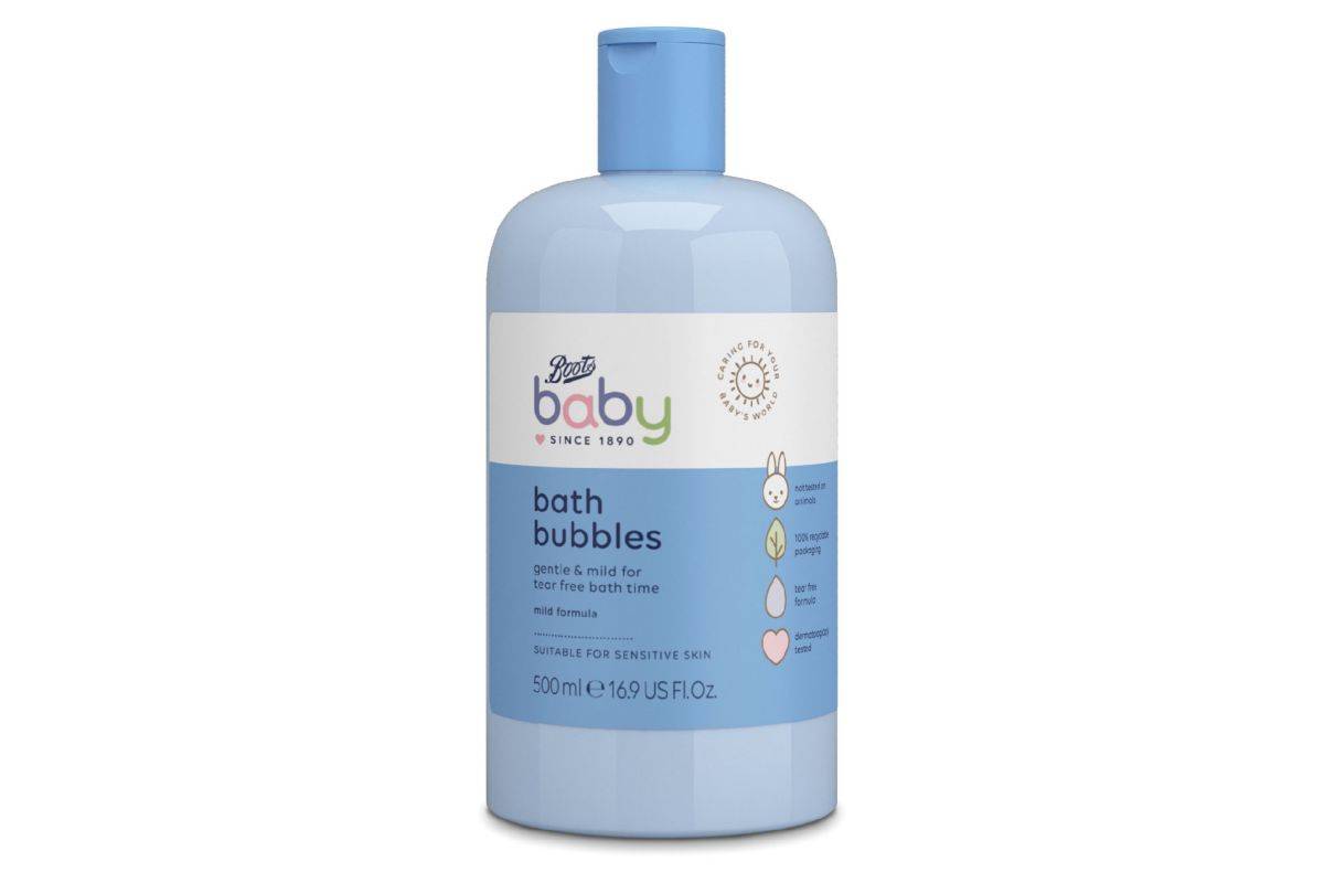 Boots Baby bath bubbles 500ml