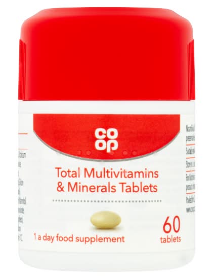 Co-op Total Multivitamins & Minerals Tablets (3.2oz)